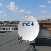 montaż anteny nc+ Łódź uchwyt opaskowy